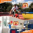 Toddler Basketball Hoop Indoor, Basketball Hoop for Kids Mini Kids Hoops for Outdoor Indoor Goal for Sport Toys Christmas Birthday Gift