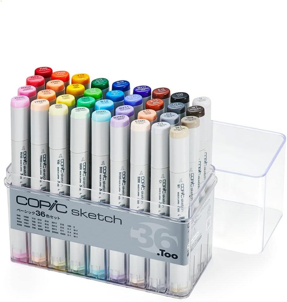 Too Copic Sketch Basic 36 Color Set