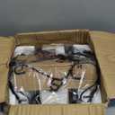 3 in 1 Ambient Lighting Chandelier Chain Hang Metal Wall Sconce (Black)