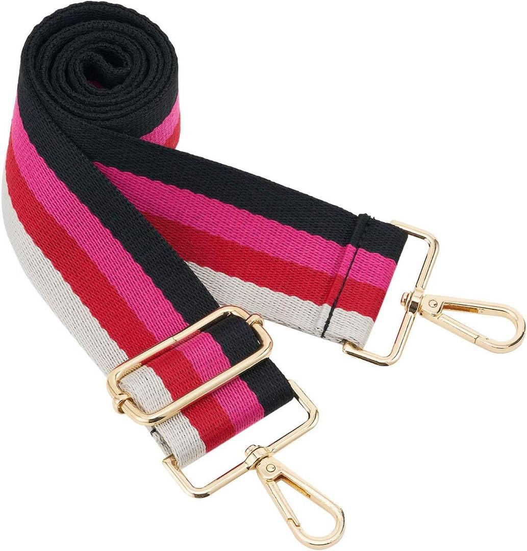 ZOOEASS Wide Shoulder Strap Adjustable Replacement Belt Crossbody Canvas Bag Handbag (Wide:1.97"(5cm), Wide: 1.97"(5cm)color6)