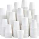 LITOPAK 480 Pack 5 oz Disposable Paper Coffee Cups, White Hot Espresso Cups for Party, Picnic, and Travel