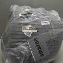 ENITYA 19 Back Pillow for Bed Sitting up, Built-in Armrests & Big Pockets, Back Support Chair Pillow for Sitting up/Watching TV/Reading/Gaming/Resting/Post Surgery/Nursing (L(Under 5'3"), Dark Grey)