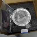 Magnetic Dryer Vent Coupling DV180 - Airtight Seal, Quick-Connect & Easy Clean, Strong Magnet Self-Alignment, Includes 4" Duct and two Clamps (Silver)