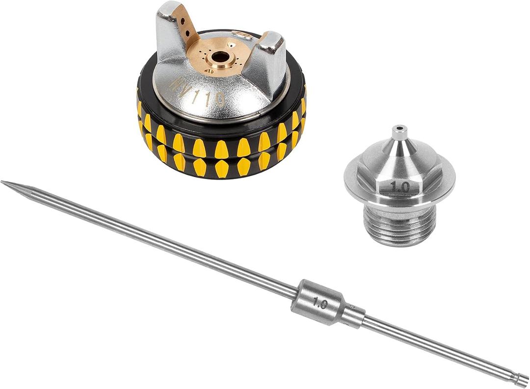 BEETRO 1.0mm Nozzle Kit Stainless Steel for HVLP Professional Gravity Feed Air Spray Gun TC0413