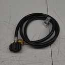 Propane Line, 5FT Gas Hose Adapter, Propane Tank Hose with QCC1/Type1 for 5-40lb Gas Line for Outdoor Barbecue Grills and Gas Appliances