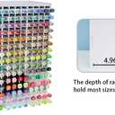 SANFURNEY Marker Pen Organizer Holder for 180 Markers, Craft Art Supply Storage Rack, Desktop Art Marker Pens Colored Pencils Holder Storage Case for Home Classroom Office