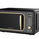 FRIGIDAIRE EMW788RETRO 0.7 cu. ft. Retro Microwave, Black-Gold