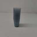 Santa Barbara Design Studio Party Cups Face to Face Designs BPA-Free Plastic Frost Cups, 16-Ounces, Beach Bum, 8-Count