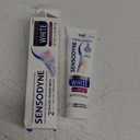 Sensodyne Clinical White Toothpaste Clinically Proven Whitening for Sensitive Teeth, Stain Protector, 3.4 oz