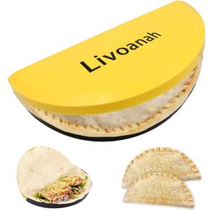Tortilla Sealer - For 10-12 Flour Tortillas, Tortilla Crimper Maker, Make Sealed Tacos, Sandwich, Burritos, Dumplings, Pasties