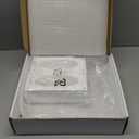 FEMELI Food Bag Storage Organizer, Acrylic Kitchen Drawer Baggie Box, Compatible with Gallon, Slider Quart, Freezer, Sandwich, Snack, Variety Size Bags, 4 separate Pack(White)