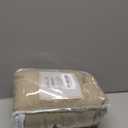 WINLIFE 100% Cotton Quilted Pillow Sham Floral Printed Pillow Cover King Size (Khaki) (36" x 20" (Pack of 2))