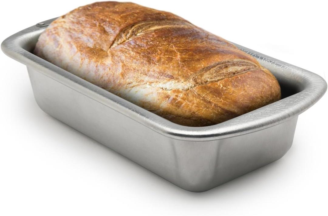 Doughmakers Loaf Pan Commercial Grade Aluminum 8.5" x 4.5"