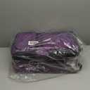 U.S. Traveler Rio Lightweight Softside Rolling Carry-on Suitcase, 2-Wheel Single, Purple