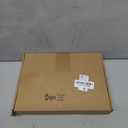 Dingion 6 Pcs 6" Christmas Mini Cabinet Cedar Wreaths for Kitchen with Ribbon Bows Artificial Cedar and Pine Cone Small Window Wreath for Window Door Farmhouse Christmas Party Decorations