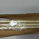 Tension Curtain Rod 41-126 Inch(4-10Ft),1.26'' Diameter,Long Heavy Duty Adjustable No Drill Shower Curtain Rod for Windows, Balcony, Room Divider Gold
