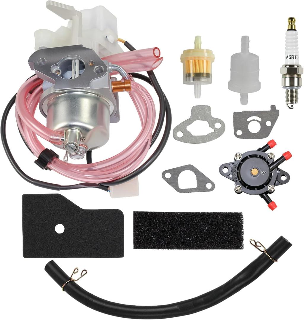 EU2000I Carburetor for Honda generator EB2000i EB2000I EB2000IT1 EU2000IK1 BF30E B/D/E, 16100-Z0D-D03 16100-Z0D-D01 With Air Filter Spark Plug(A5RTC) Gasket Fuel Line Fuel Pump kit