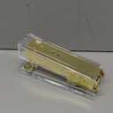 Swingline Compact Clear Acrylic Gold Stapler, 20 Sheet Capacity, Half Strip, Transparent Desk Stapler (S700000A)
