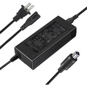 UL Listed 42V Universal Replacement Scooter Charger for 36V Lithium Battery (42V RCA 1 Prong for 36V Lithium)