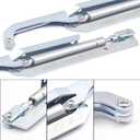 2 PCS Gas Struts Support System for Deck Box Hinges, Heavy Duty Deck Box Gas Strut