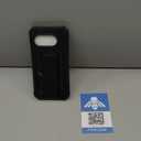 FNTCASE for Google Pixel 9A Case: Military Grade Drop Proof Protection Mobile Cover with Kickstand | Matte Textured Rugged Shockproof TPU | Protective Sturdy Phone Case - Black