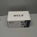 GICLE Paddle Board Pump Electric with Auto-Off Function Dual Motor for Inflatable SUP and Boat, Portable Electric Air Pump for Paddleboard with Car Power Connector and Kayak Accessories