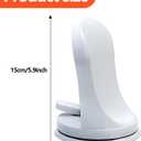 Shower Step - Shower Foot Rest for Shaving Legs, No-Hole Design, Strong Suction Cup, Non-Slip Bathroom Foot Pedal for Inside Shower Shaving Leg