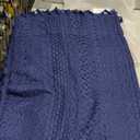 Deeprove Purple Boho Curtain 84 Inches Long for Bedroom Living Room Kitchen, Bohemian Sheer Lace Crochet Curtain Knitting Handmade Tassels, Window Treatment Vintage Decor W59 x L84, 1 Panel