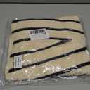 Cakulo Women's Oversized Fall Pullover Sweaters Batwing Long Sleeve Tunic Sweater Crochet Knit Tops 2025 (X-Large, Black and White)