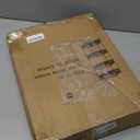 ETELI Water Bottle Organizer 4 Tier FreeStanding Water Bottle Holder Storage Rack Floor Metal Drink Soda Can Organizer for Pantry Kitchen Food Storage, Black