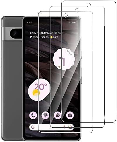 Suttkue for Google Pixel 7a Screen Protector,9H Hardness Anti-Scratch Tempered Glass flim, Case Friendly, Anti-Fingerprint,Anti-Scratch (2PACK)