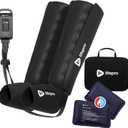 LifePro Air Compression Recovery System with Heat  8-Chamber Full Leg Massage for Calf, Thigh & Foot  Air Massage Wraps for Relaxation & Wellness  Gift for Mom or Dad.