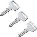 KeyPower 4010278 Blank Keys For Polaris 4 wheeler ATV Ranger RZR Snowmobile, Key Code: 20xx/21xx/67xx/68xx Series, fit some Magnum Outlaw Scramble Sportsman Blazer Boss Xpedition Xplorer Predator (3)