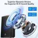 R'hllor AI Translation Earbuds Real Time,Wireless Bluetooth,144 Languages,Real-Time Bidirectional Voice Translation Compatible,with iOS/Android,80-Hour Battery Life,Perfect for Travel & Business