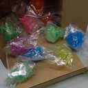 LovesTown 48PCS Light Up Rings Easter Party Favors for Kids, 6 Styles LED Light up Rings, Glow in the Dark Party Supplies for Classroom Prizes Treats Goodie Bag Easter Egg Fillers, Treasure Box Toys