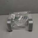 GleYo Laptop Stand for Desk Portable Computer Riser Metal Notebook Holder Printer Stand Office Desk Accessories Compatible with MacBook Air, Pro, Dell, HP, Lenovo and All 10-16" Laptops, Silver