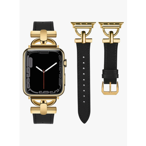 Wearlizer Leather Band Compatible with Apple Watch Bands Women 41mm 40mm 38mm 49mm 46mm 45mm 44mm 42mm, Fancy Dressy Strap for iWatch Series 11 10 9 8 7 6 5 4 3 SE/Ultra 3 2 1