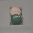 Smlpuame 4 Pack Pacifier Holder Case Set,2 Silicone Portable Pacifier Cover Pouch Bag for Diaper Bags Baby Carriage with 2 Transparent Pacifier Storage Container Box,Easy to Clean,Boho(Green+Pink)