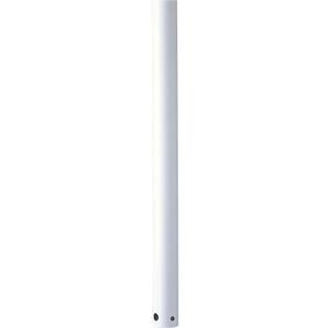 Progress Lighting AirPro Ceiling Fan Downrod, 3/4-Inch Diameter x 24-Inch Height, Compatible with AirPro Fans, Easy Installation, Ideal for 11- to 12-Foot Ceilings, White