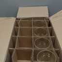 Glaver's Drinking Glasses Set of 12 Mixed Glassware Set, 8 Highballs 17 Oz., 4 Whiskey Glasses 13 Oz., Great For Cocktail Whisky and other Beverages. Dishwasher Safe.