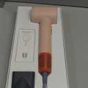 Infrared Hair Dryer, with Magnetic Nozzle - 160000 RPM Quiet lonic Blow Dryer for Women, with Frizz Control & No Heat Damage, Red Light Negative Ions, Fast Drying, for All Hair Types (Pink)