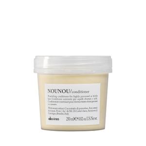 Davines NOUNOU/Conditioner, Nourishing & Repairing Formula for Damaged, Processed or Brittle Hair - Restores Body & Shine with Lupin - Untangles & Softens Chemically Treated Hair