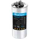 [UL Listed] BlueStars 70+10 uF 70/10 MFD 5% 370V/440VAC Dual Run Start Capacitor Air Conditioner CBB65 50/60Hz, 10000AFC - for AC Unit Fan Motor Start or Heat Pump or Condenser Straight Cool