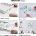 CORE ART 20x20 Floating Picture Frame, White