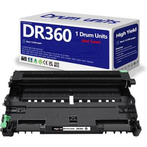 OKGO Compatible DR360 Drum Unit (NOT Toner) Replacement for Brother DR 360 use with DCP7030 DCP7040 MFC7840 MFC7340 MFC7320 MFC7345 DCP7045 HL2120 HL2140 HL2150 HL2170 MFC7440 MFC7445 MFC7450 Printer