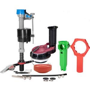 Fluidmaster K-400H-038-T4 PerforMAX 3 in. Everything Toilet repair kit, No Size, Multi