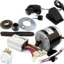 L-faster 24V36V 350W Motor Kit Gokart Engine System with Gas Pedal Child Bike Conversion Kit DIY 4-Wheels Cart
