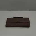 JYG Suede Woven Handbag for Women Trendy Evening Shoulder Bag Casual Clutch Purse Crossbody Satchel with Metal Buckle 2025 (Dark Brown)