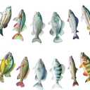 Abilat Gone Fishing Hanging Banner Fish Birthday Party Decorations for Kids Adults Bass Fishing Tournament Supplies Fish Themed Party Supplies Under The Sea Decor