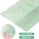M METERXITY 152 Sheet Korean Cotton Wrapping Flower Paper - Floral Wrapping Paper Waterproof Bouquet Wrapping Paper Apply to Gift Packaging(11.8x11.8inches, Beige+Nude+Pink+Green)